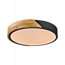 Italux Nastro Plafoniera PLF-13186-BK-WO