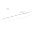 Nowodvorski Saber L 3000K Kinkiet 11588
