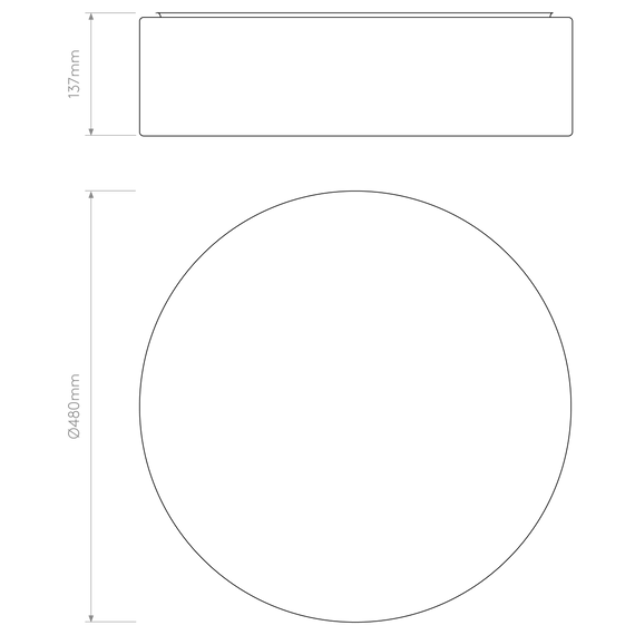 Lampa Sufitowa Astro Cambria 1421005