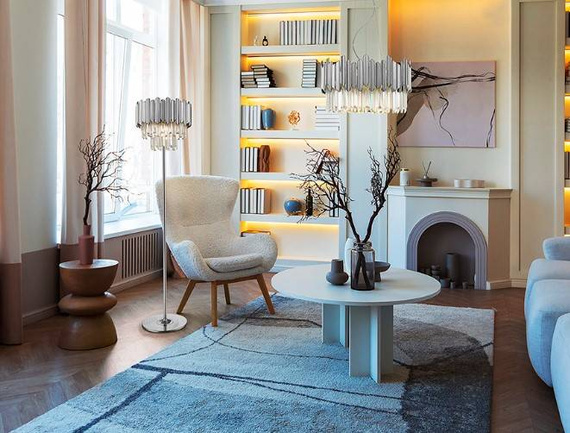 Lampa podłogowa Schuller Tiara 605014