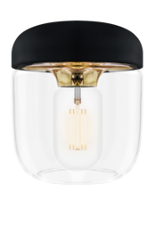 Klosz Umage Acorn czarny/mosiądz