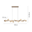 Żyrandol Zuma Line Pure E-popup 003902-035359