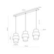 TK Lighting Calisto 4378 Żyrandol