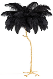 Lampa Podłogowa Moosee Tiffany JL0019.BLACK