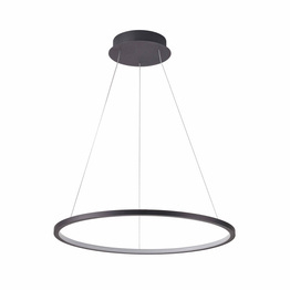Lampa wisząca Italux Vinola Czarna PND-56135B-060RPC-BK-3KS4K-TRDIMM