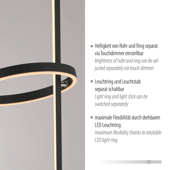 Zuma Line Ritus 003902-032878 Lampa Stojąca