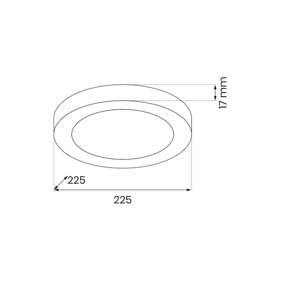 Plafon Milagro Evora ML1790