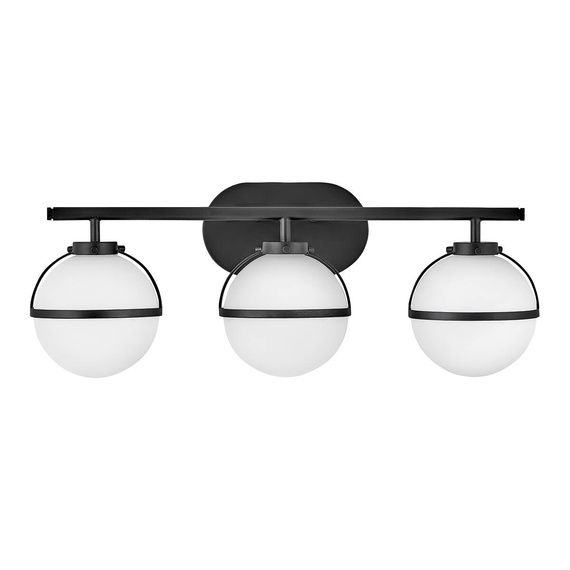 Kinkiet Elstead Lighting HK-HOLLIS3-O-BK-BATH Hollis