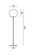 Foscarini Lampa podłogowa Gem FN274013EN_10