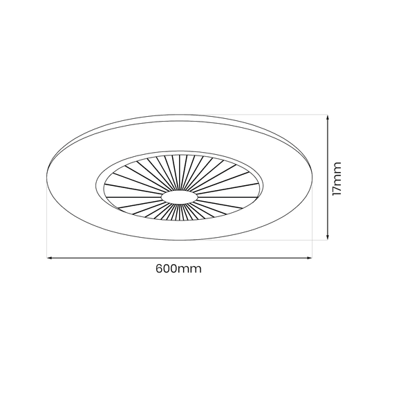Plafon Milagro Zephyr ML1514