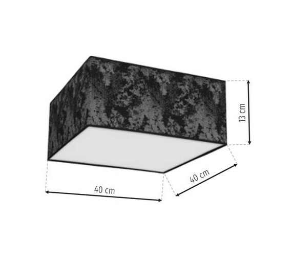 Milagro Lampa sufitowa MLP7325 Satino