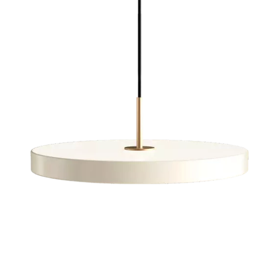 Lampa wisząca VITA Copenhagen Asteria perłowa biel