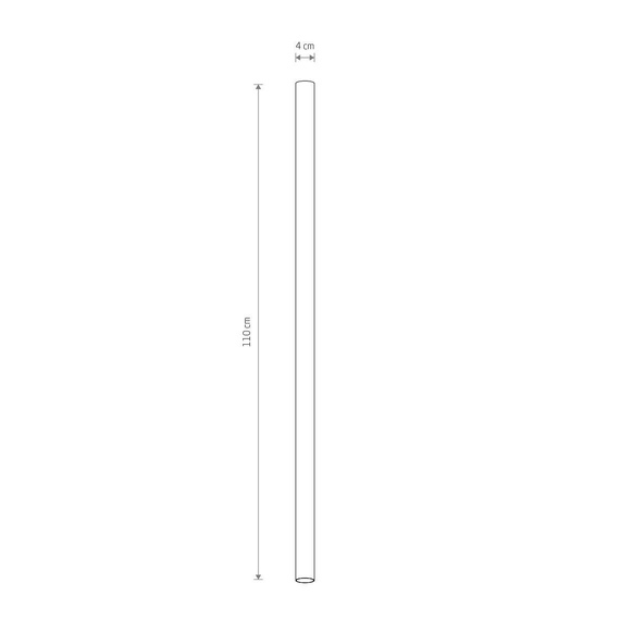 Spot Nowodvorski Fourty XL Ciemny Szary 10899