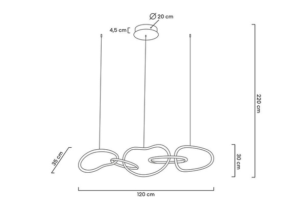 Lampa Wisząca Moosee Jazz MSE1501100202