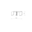 Mocowanie szyny 3 fazowej Nowodvorski Ctls Recessed Fixing Set 8306