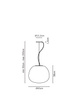 Lampa wisząca Fabbian LUMI MOCHI F07 A03 01