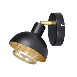 Italux Savio SPL-27357-1-BK-GD Lampa ścienna