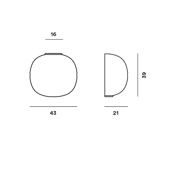 Kinkiet Foscarini Gem Semi FN274005_10