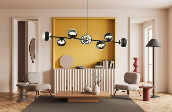 Zwis ROSSI 8 BL STRIPE biały (1229/8) - Emibig