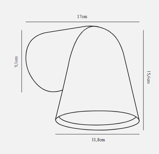 Nordlux Lampa ścienna 46801003 Front Single