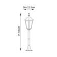 Endon Lampa stojąca Burford 76550