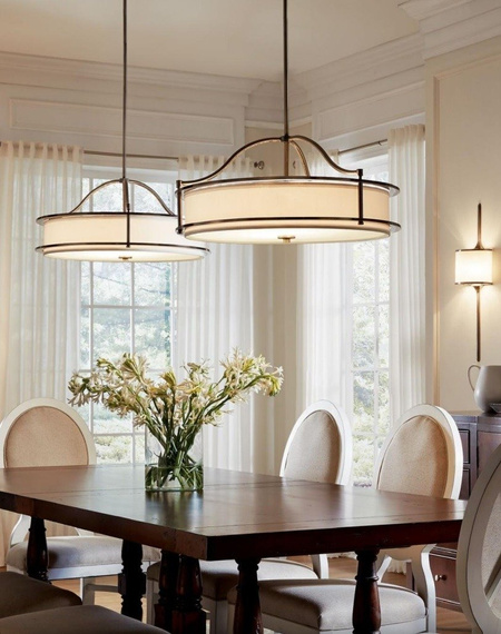 Oprawa sufitowa Elstead Lighting Emory KL/EMORY/P/M CLP