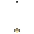 Italux Lomica Lampa wisząca PND-55456-1M-BK