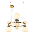 Lampa Wisząca Italux Evans Pnd-94981-4B-Gd