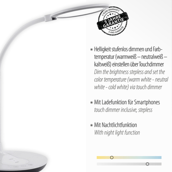 Zuma Line Astrid 003902-024921 Lampka Biurkowa