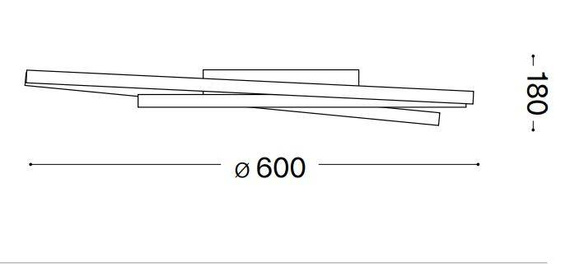 Ideal Lux Oz 253688 Plafon