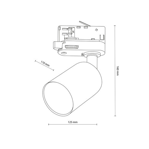 Lampa Do Szynoprzewodu TK Lighting Tracer 4850