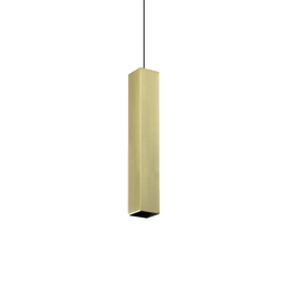 Lampa Wisząca Ideal Lux Look Sp1 Square D60 H400 Ottone 371702