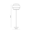 TK Lighting Trio 6452 Lampa Stojąca