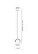 Żyrandol Lampa Fabbian BELUGA White  D57 A19 01