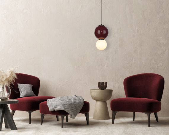 Lampa Wisząca Italux Pieve Pnd-95221-1M-Prp