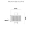 Kinkiet Berella Light Borda Wall BL5432