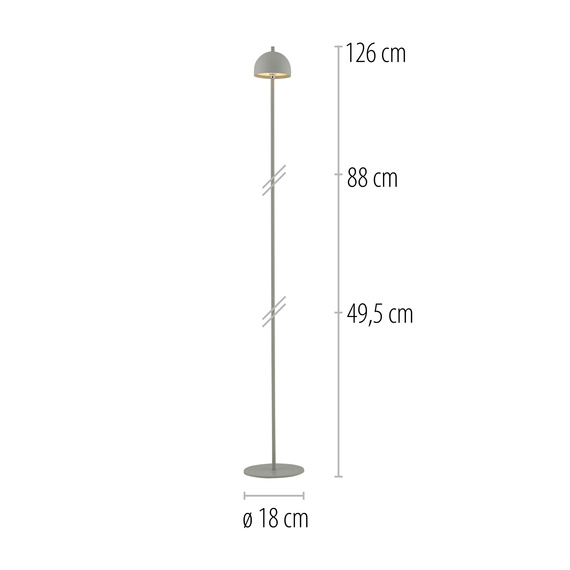 Lampa Stojąca Zuma Line Bellis 003902-035436