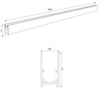 MaxLight Natynkowa Szyna magnetyczna 2m MT0002