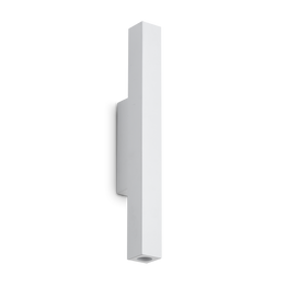 Kinkiet Ideal Lux Look Led Ap2 Square D30 H300 On-off Bianco 3000k  370750