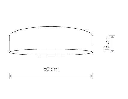 Lampa sufitowa Nowodvorski Turda 8952