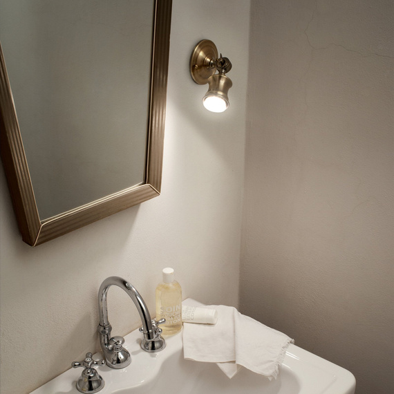 Lampa ścienna Ideal Lux Barber AP1