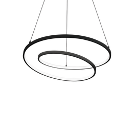 Zwis Ideal Lux Oz Sp D60 Dali Nero 3000k 304557