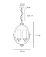 Lampa wisząca Berella Light Roda 3 BL0388