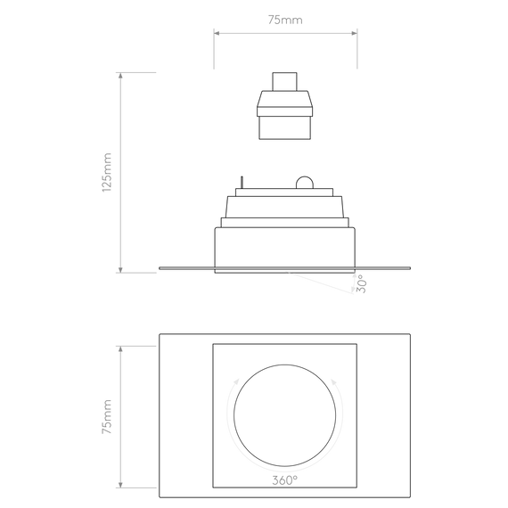 Wpust Astro Trimless 1248020