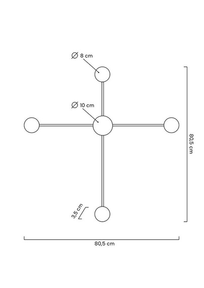 Lampa Ścienna Moosee Shadow MSE010100245