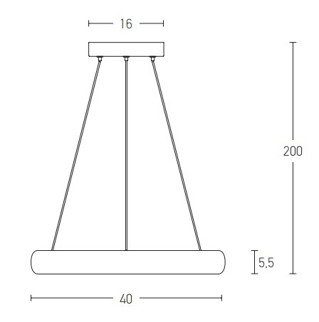 Lampa Wisząca Zambelis 2046