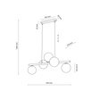 Lampa Wisząca TK Lighting Estera 4549