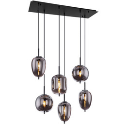 Globo Lighting 15345-6 Lampa wisząca Blacky