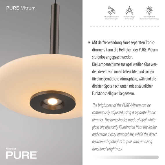 Zwis Zuma Line Pure Vitrum 003902-030776