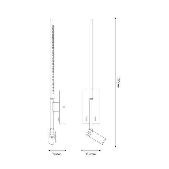 Kinkiet Milagro Torch ML1567